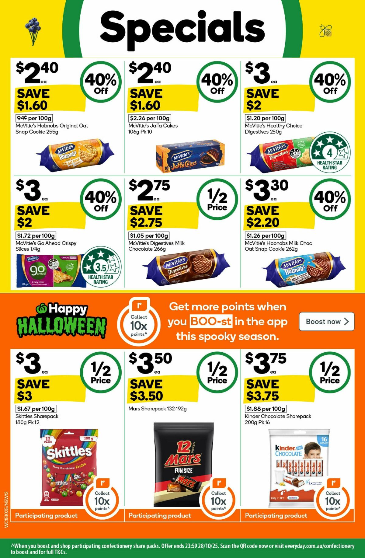 Woolworths Catalogues from 15 October