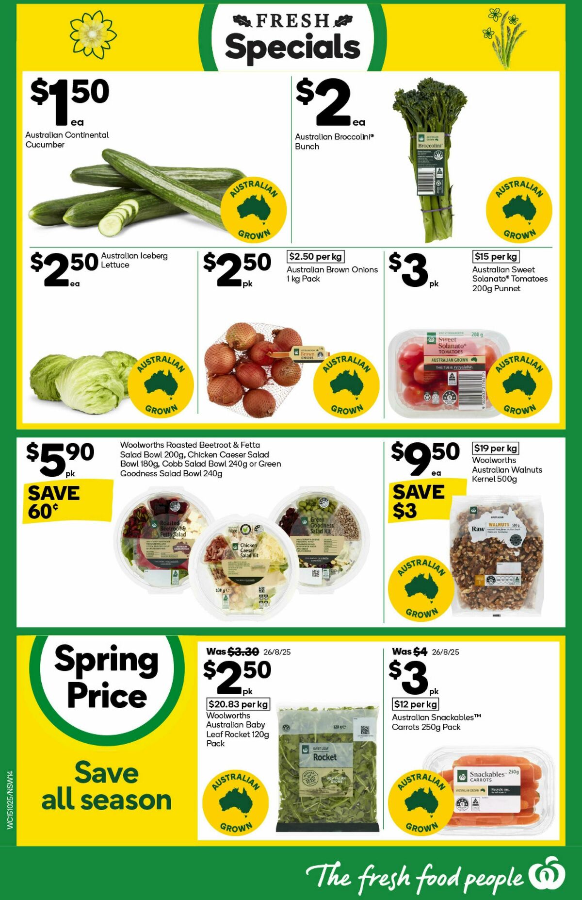 Woolworths Catalogues from 15 October