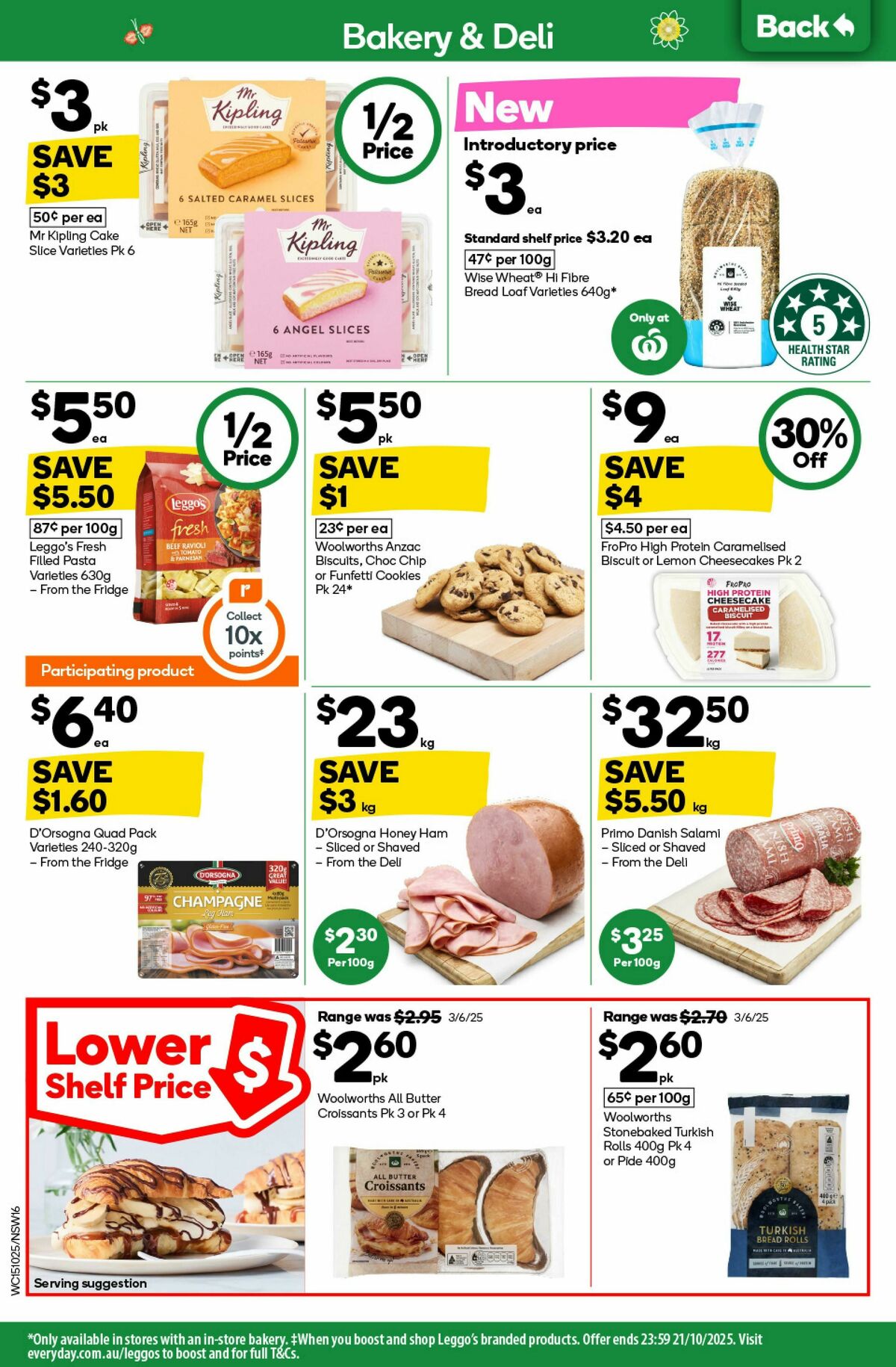 Woolworths Catalogues from 15 October