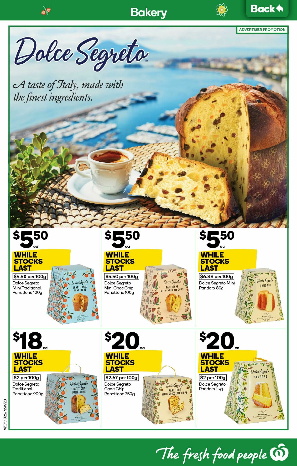Woolworths Catalogues from 15 October