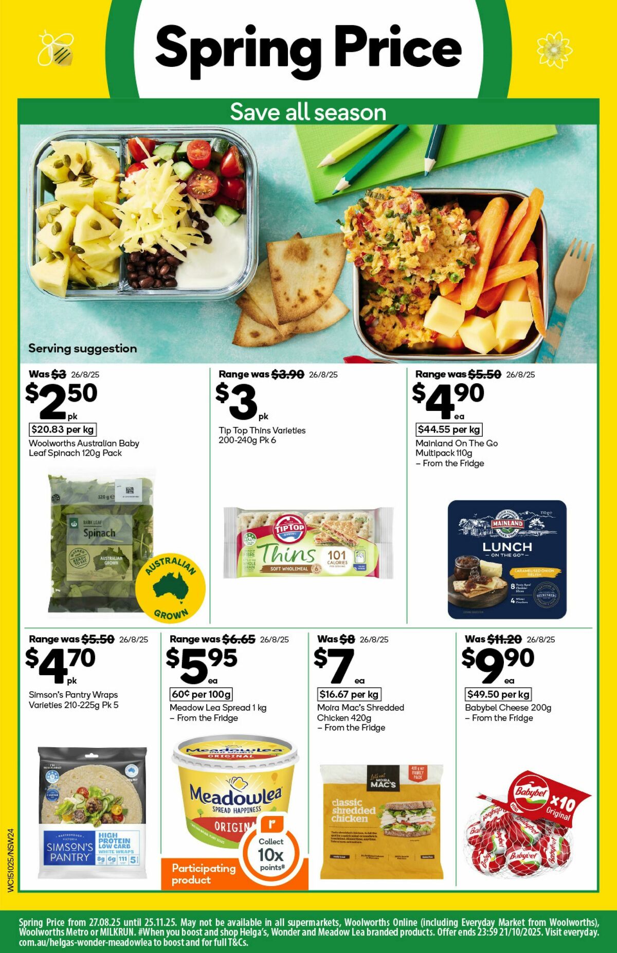 Woolworths Catalogues from 15 October