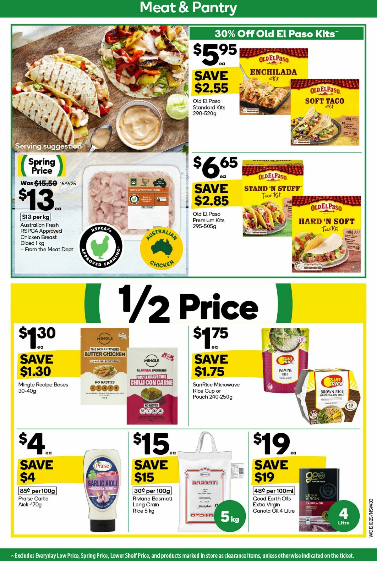 Woolworths Catalogues from 15 October