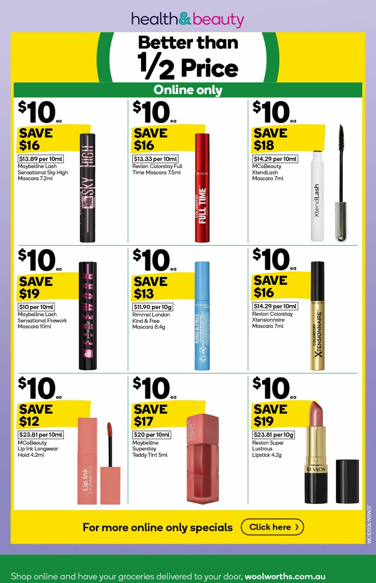 Woolworths Catalogues from 15 October