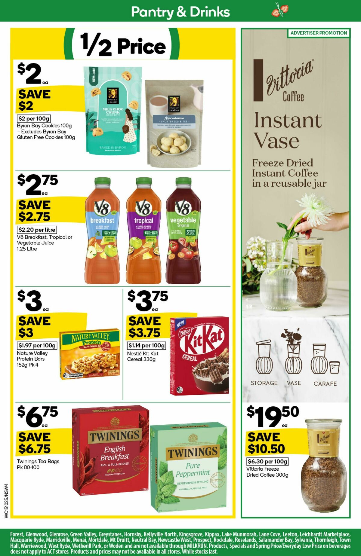 Woolworths Catalogues from 15 October