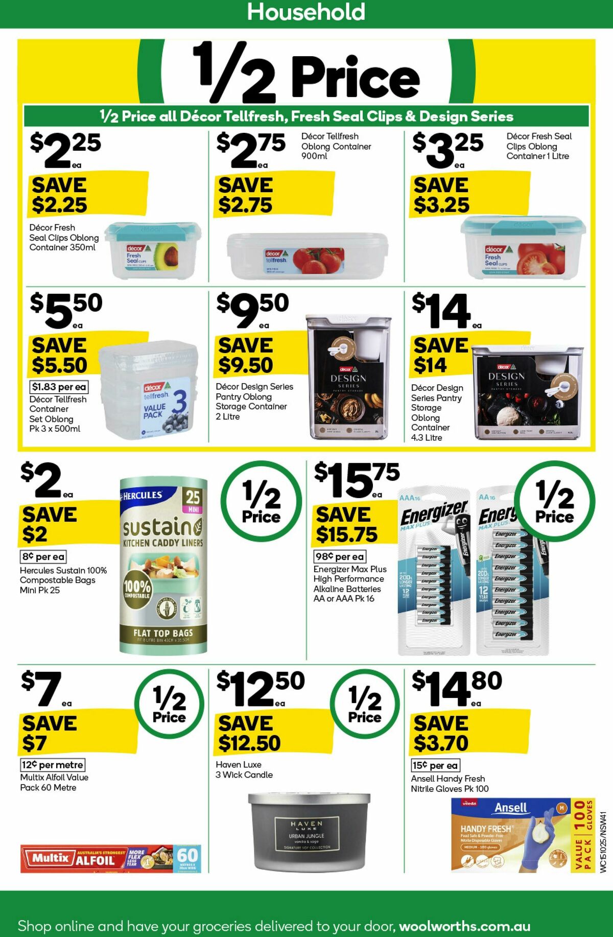 Woolworths Catalogues from 15 October