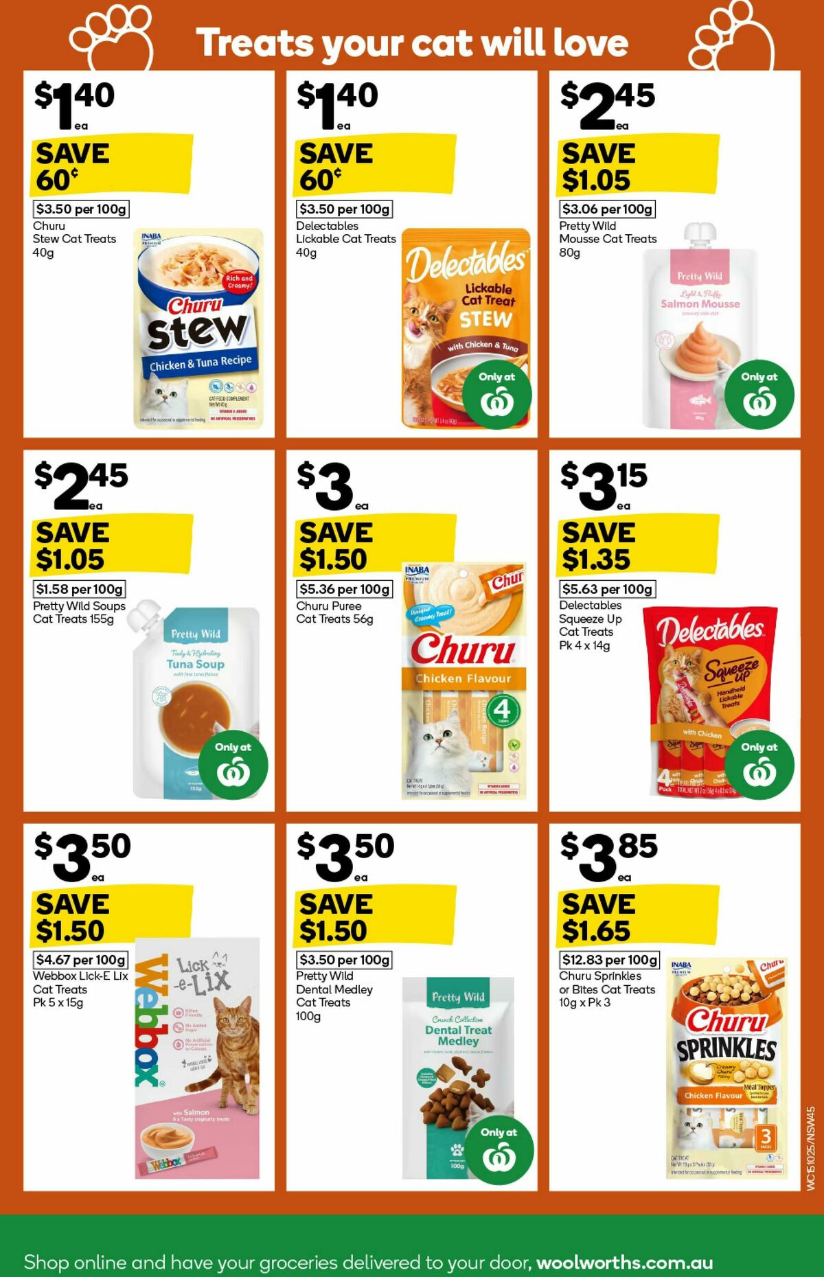 Woolworths Catalogues from 15 October