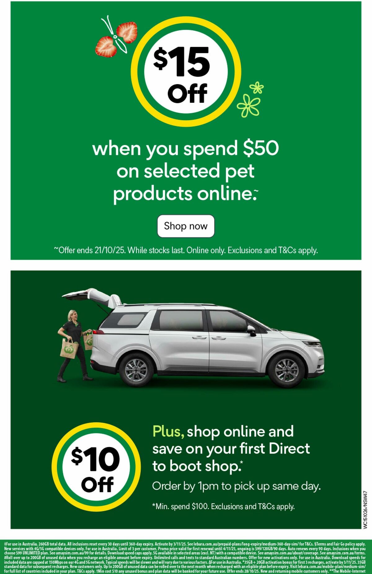 Woolworths Catalogues from 15 October