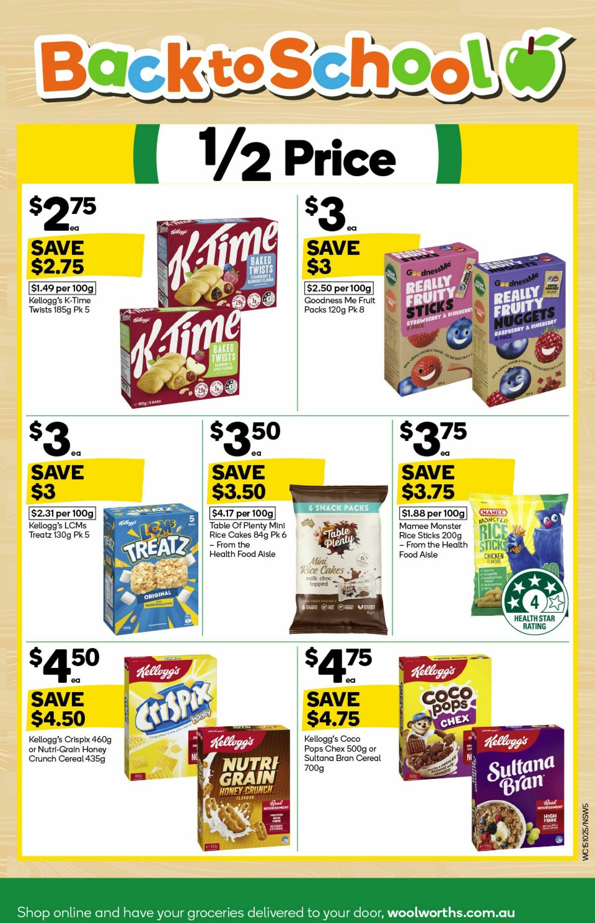 Woolworths Catalogues from 15 October
