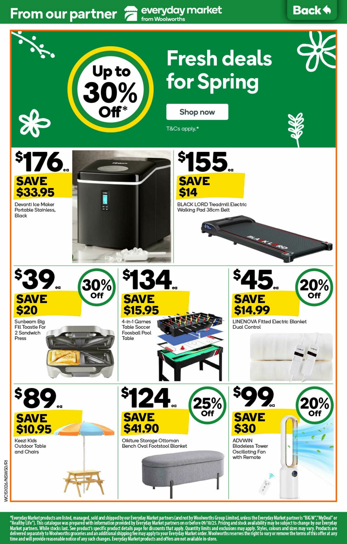 Woolworths Catalogues from 15 October