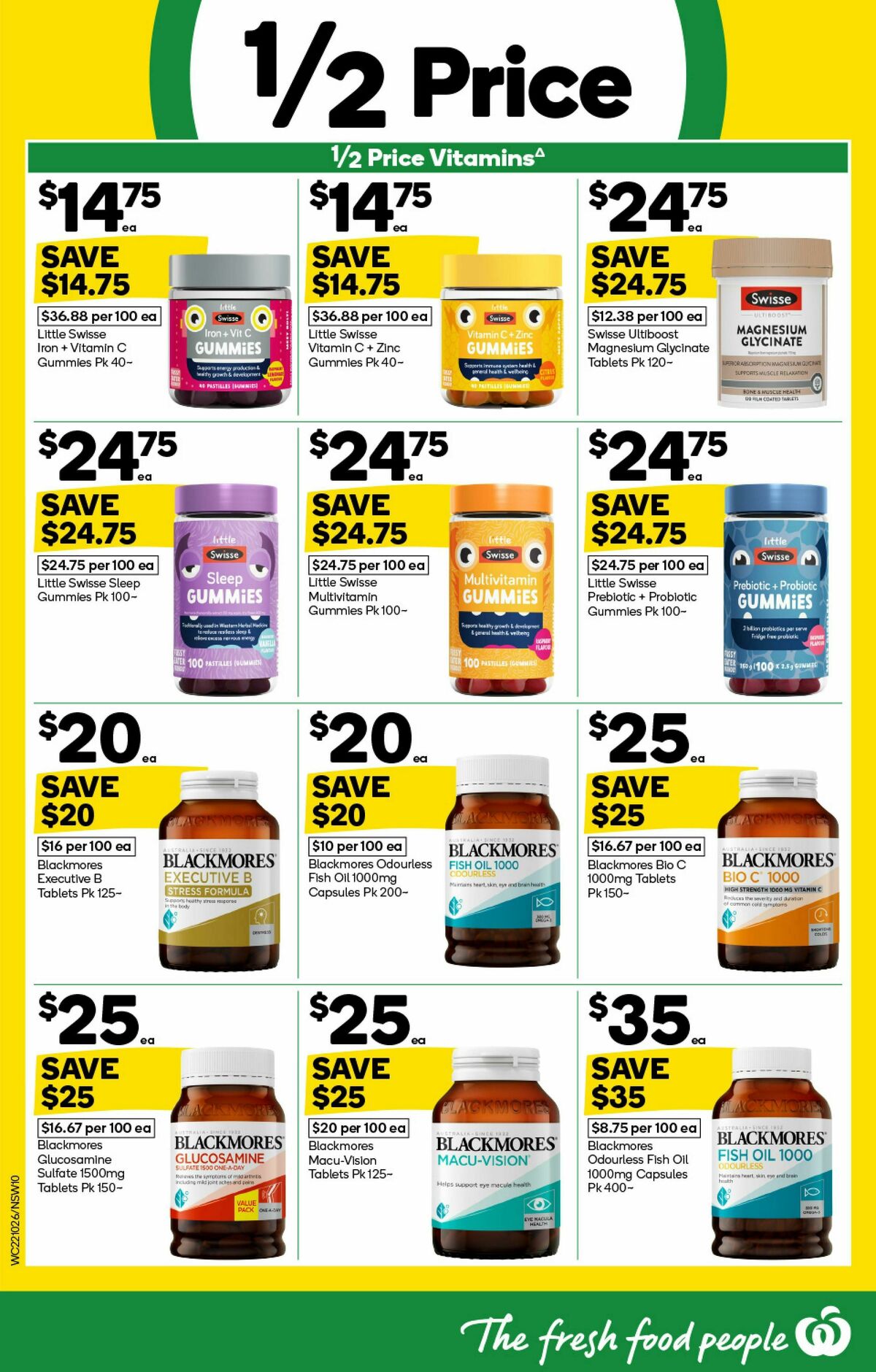 Woolworths Catalogues from 22 October