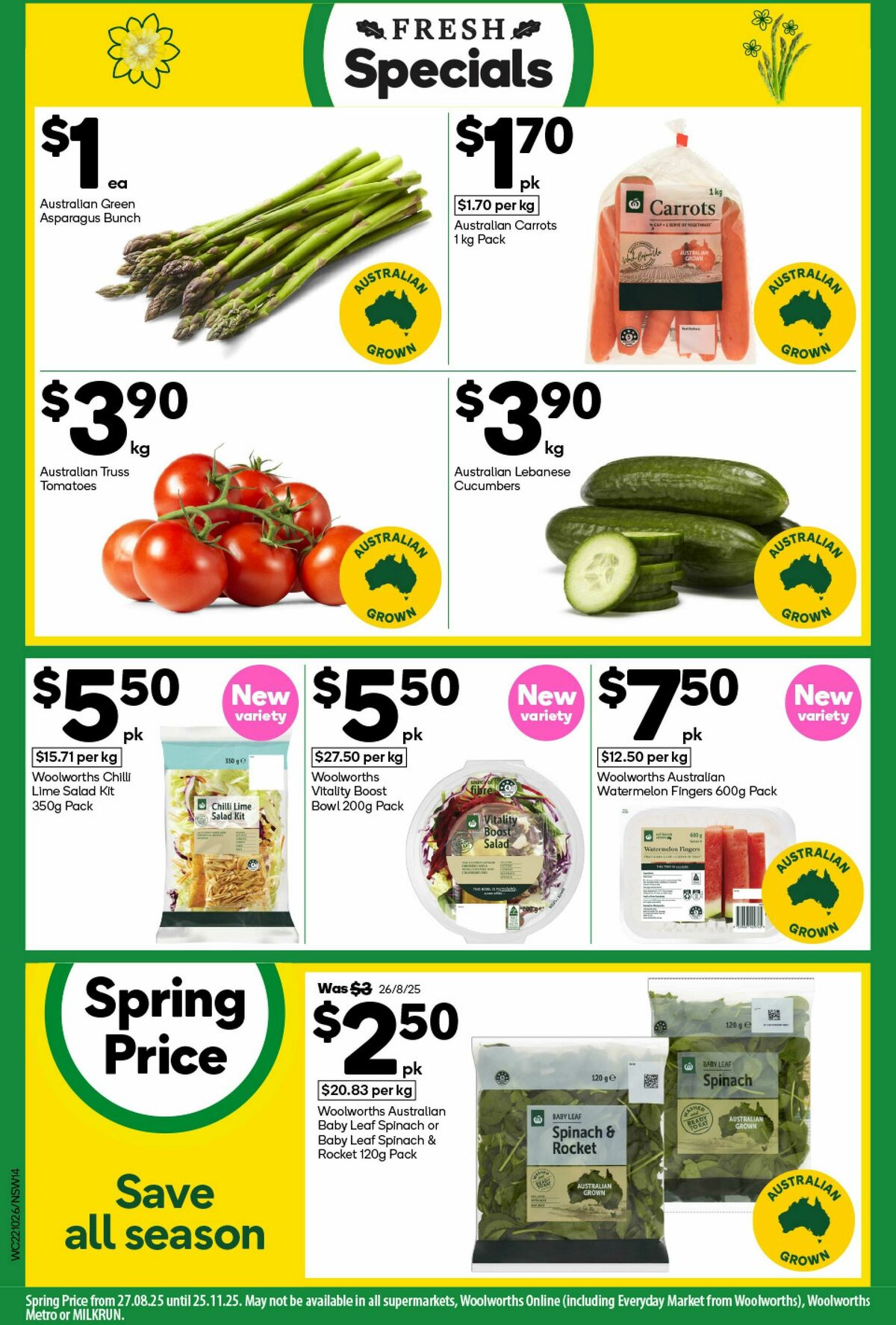 Woolworths Catalogues from 22 October