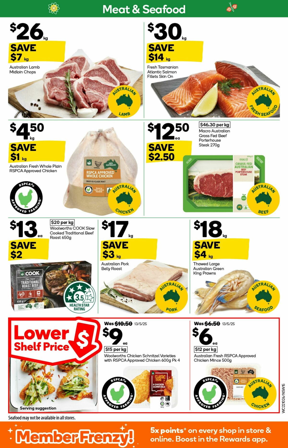 Woolworths Catalogues from 22 October