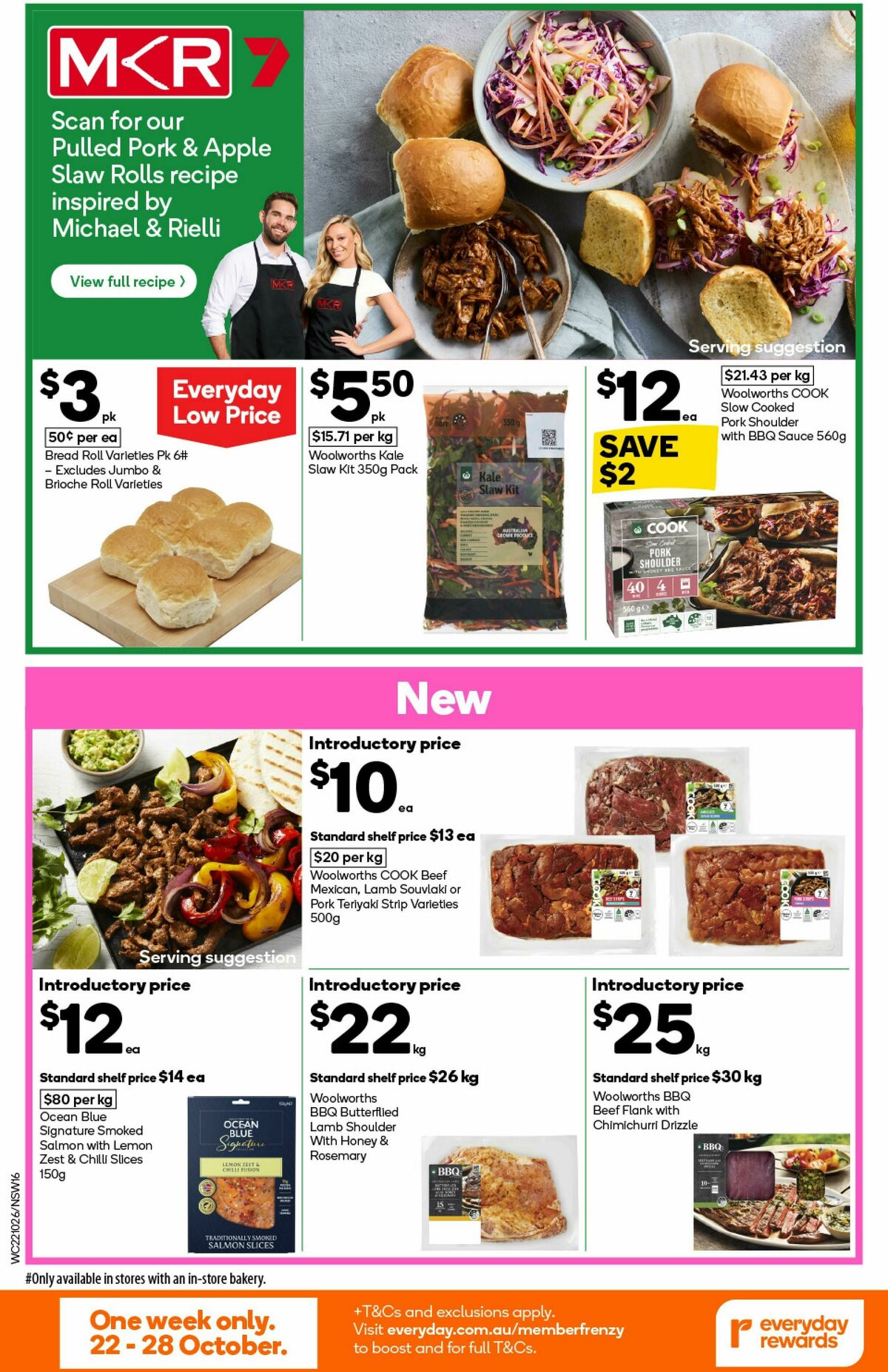Woolworths Catalogues from 22 October