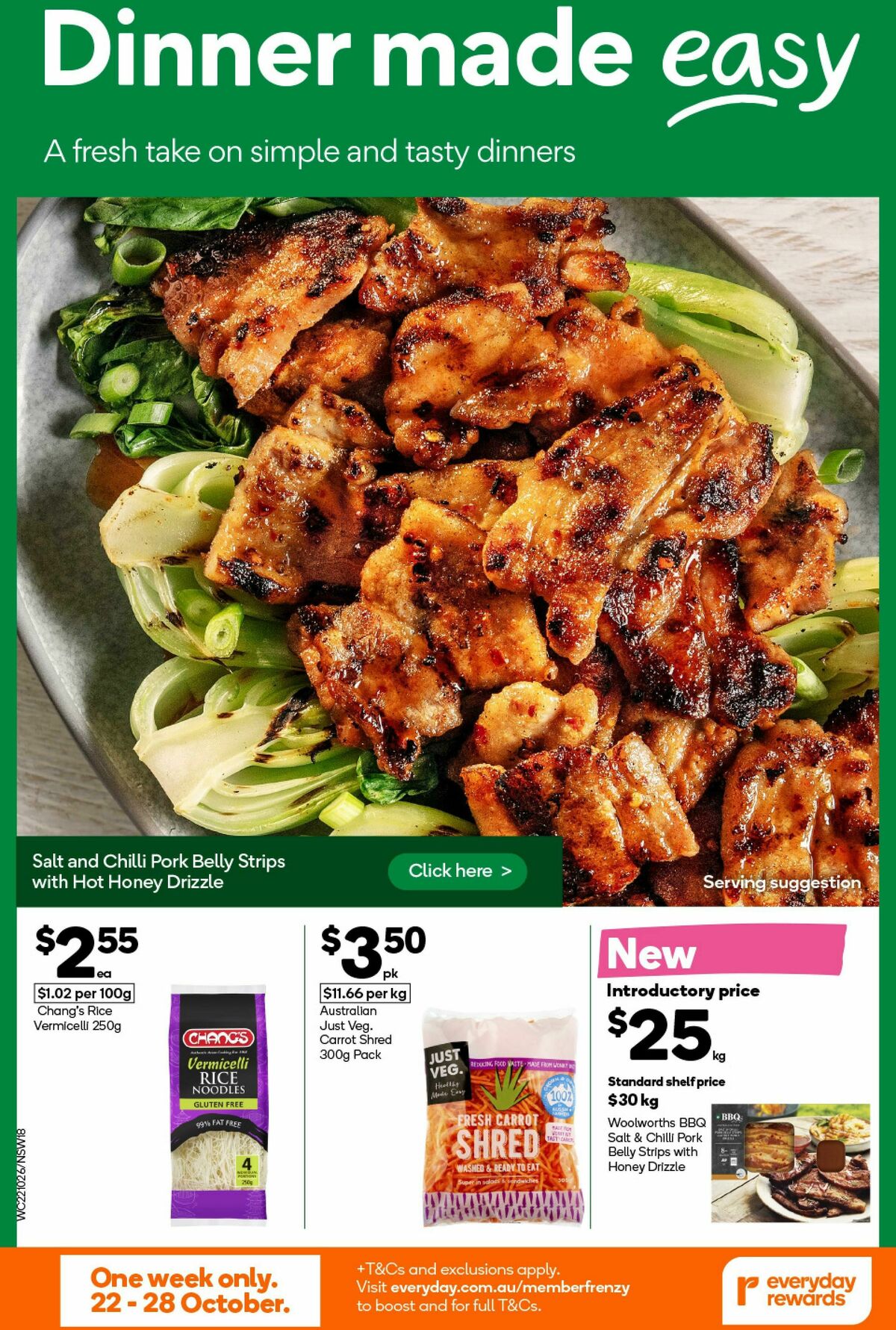 Woolworths Catalogues from 22 October