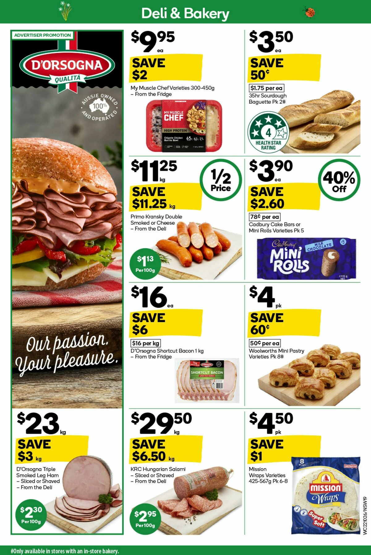 Woolworths Catalogues from 22 October