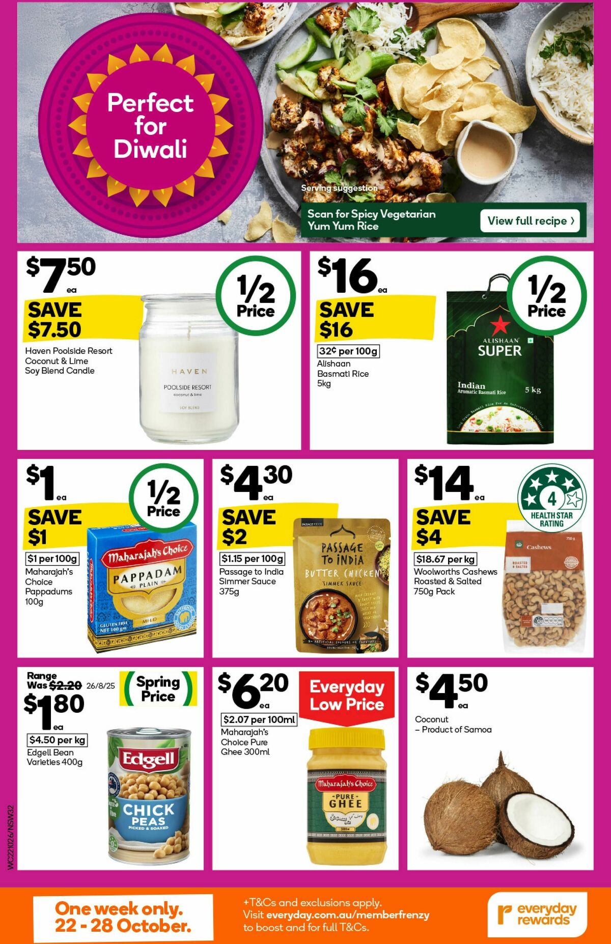 Woolworths Catalogues from 22 October