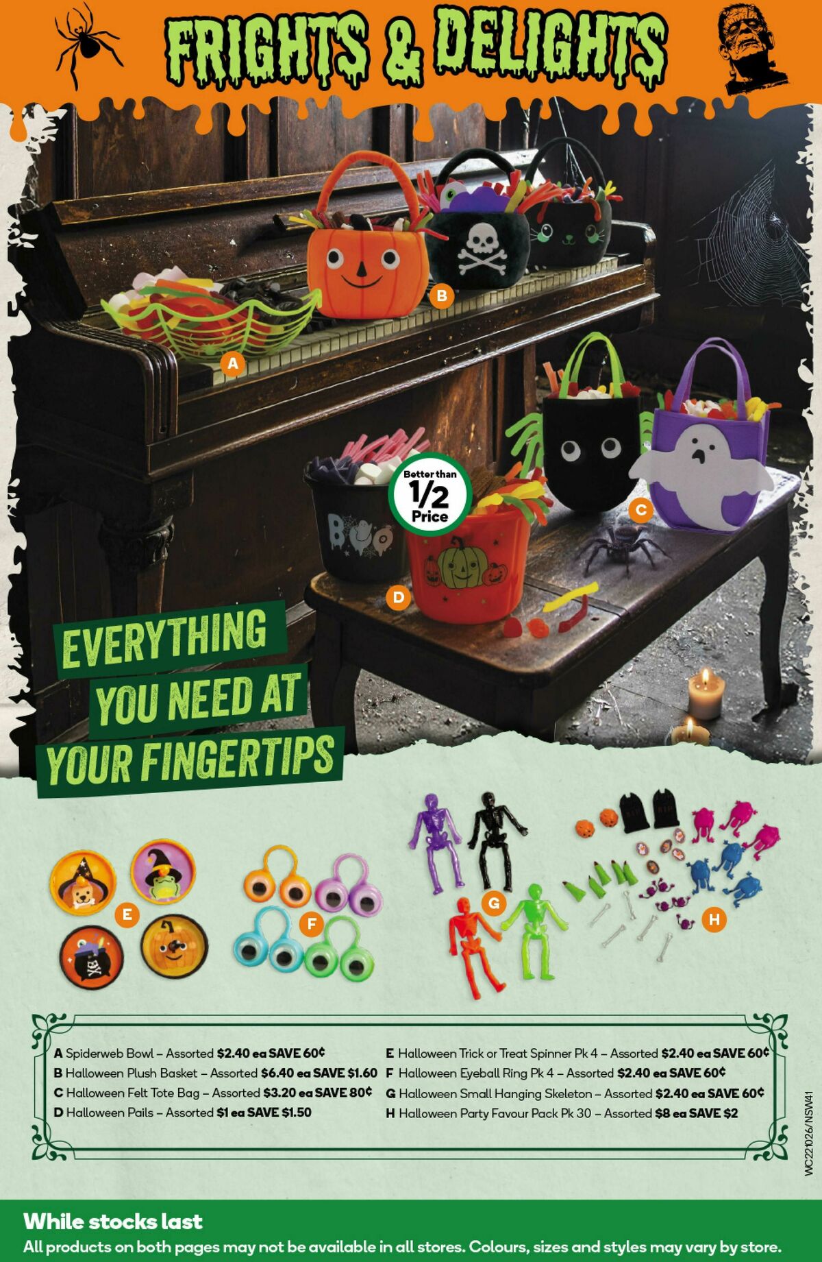 Woolworths Catalogues from 22 October