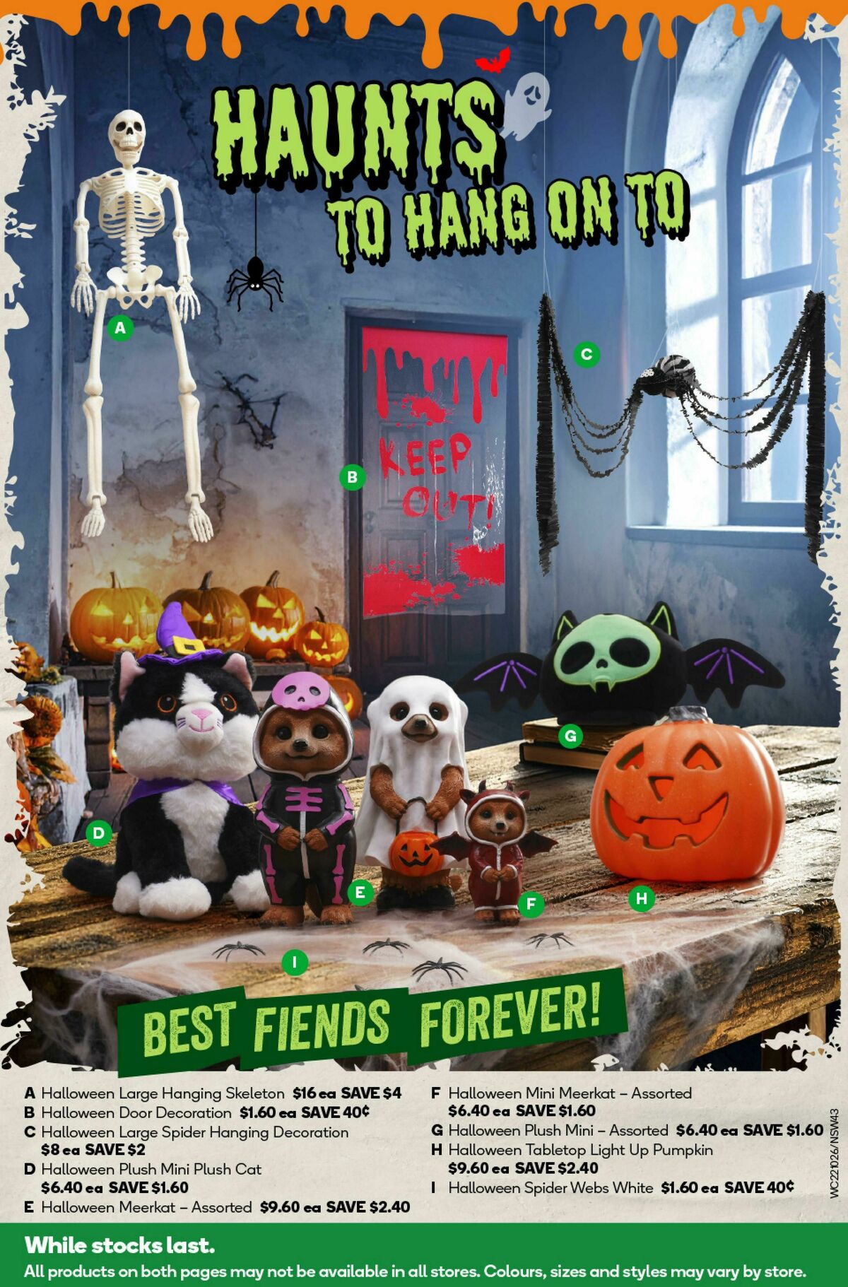 Woolworths Catalogues from 22 October