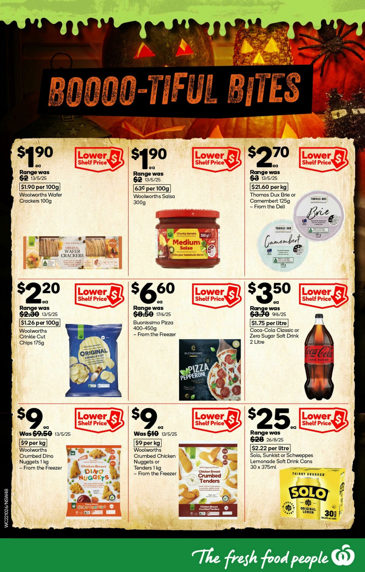 Woolworths Catalogues from 22 October
