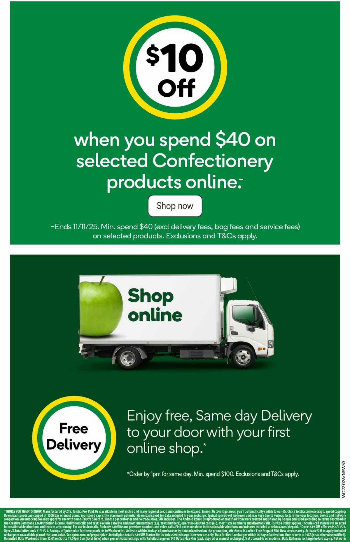 Woolworths Catalogues from 22 October