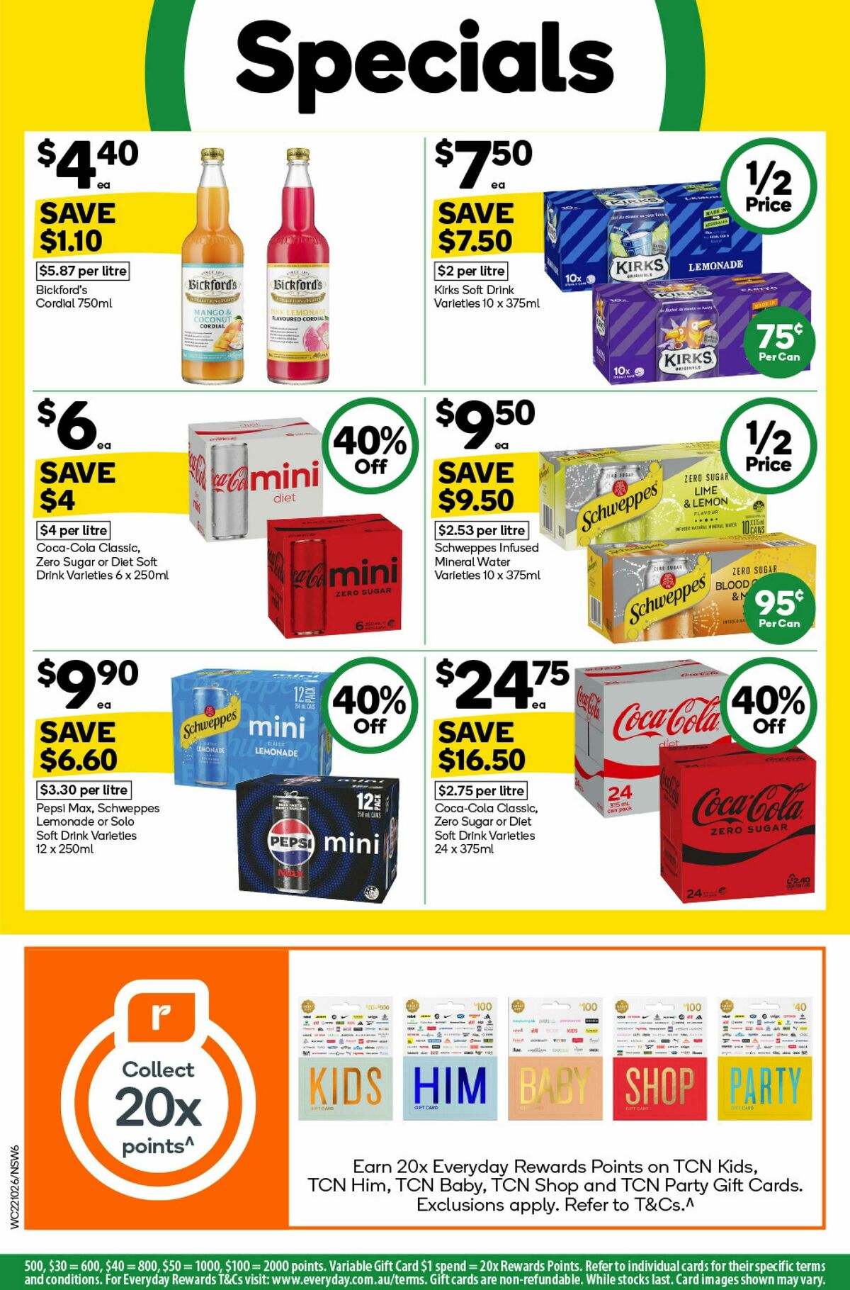Woolworths Catalogues from 22 October