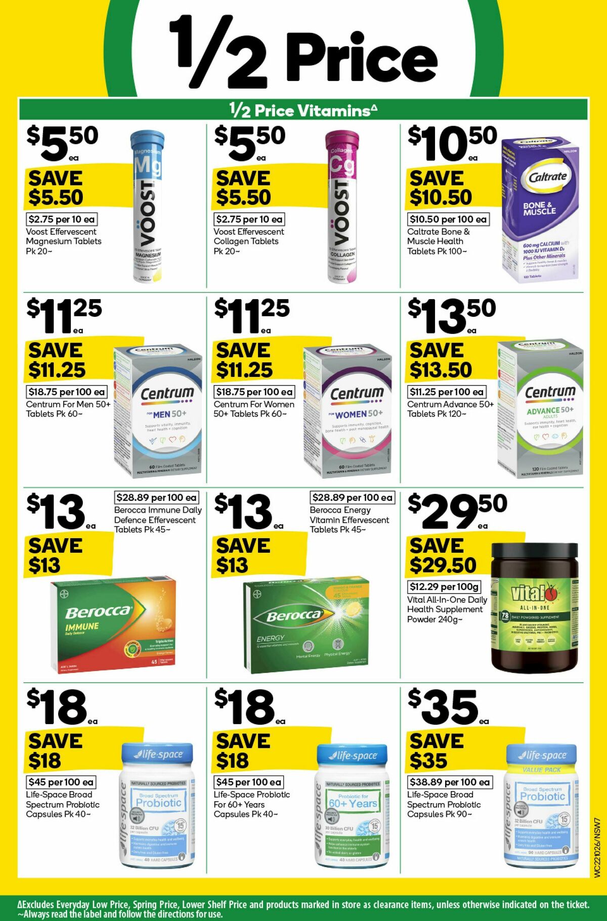 Woolworths Catalogues from 22 October