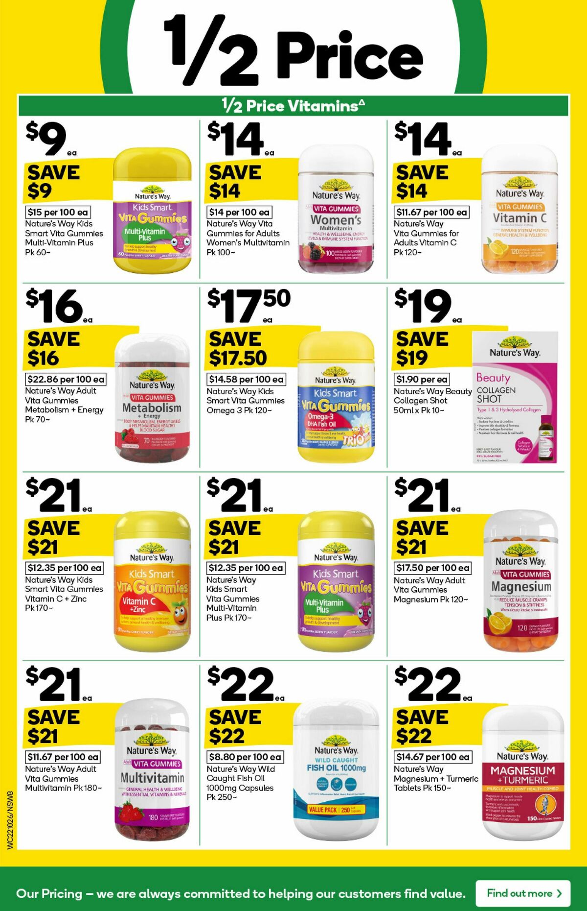 Woolworths Catalogues from 22 October