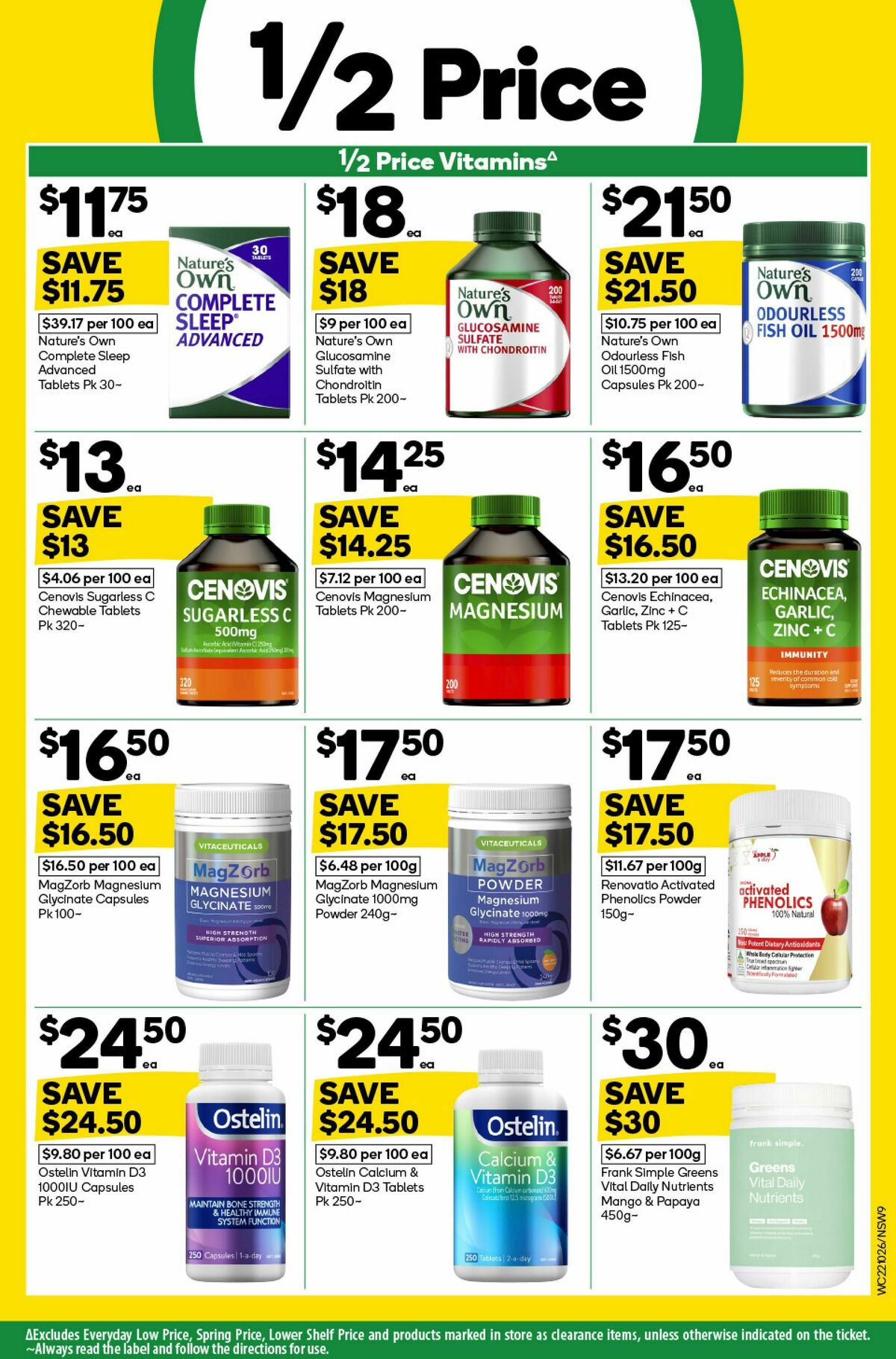 Woolworths Catalogues from 22 October