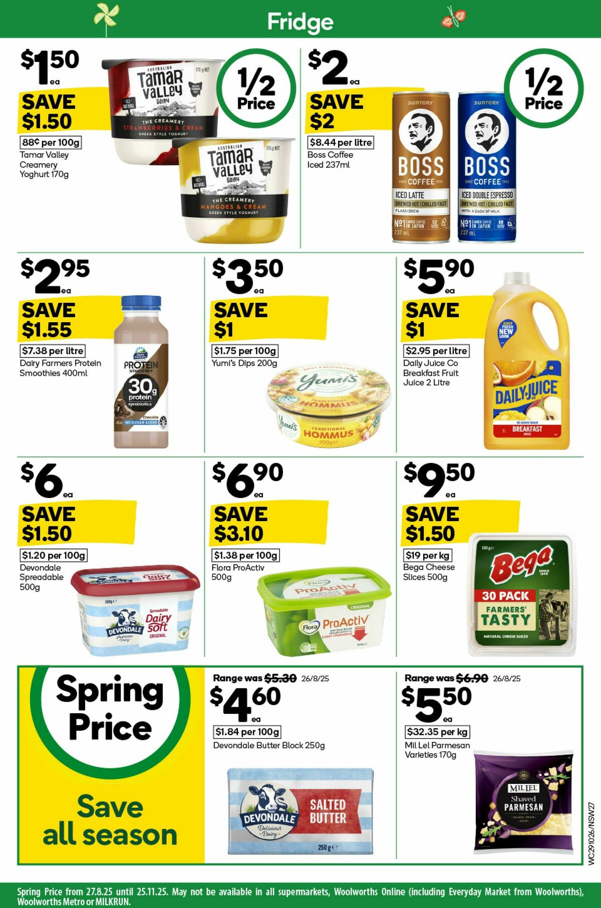 Woolworths Catalogues from 29 October
