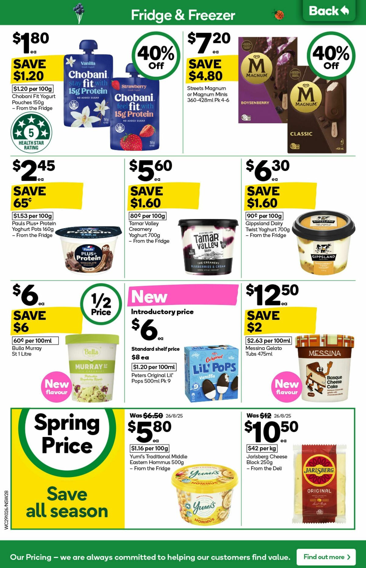 Woolworths Catalogues from 29 October