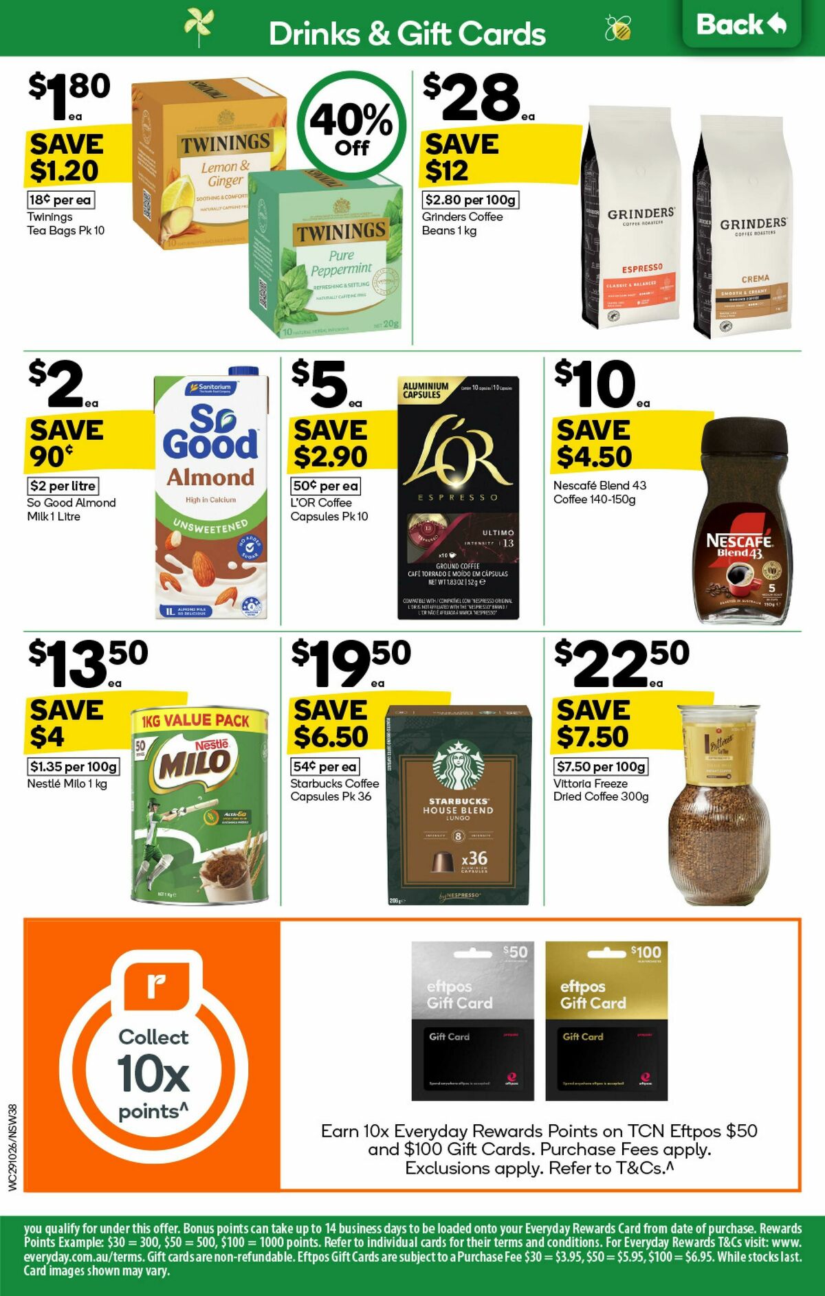 Woolworths Catalogues from 29 October