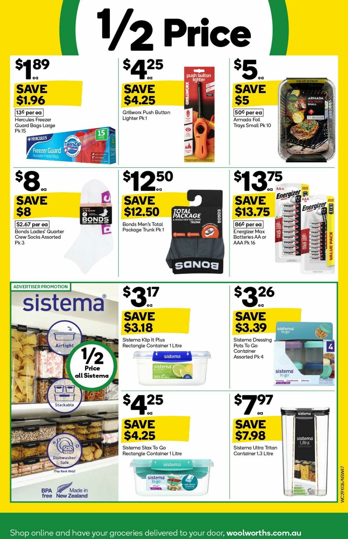 Woolworths Catalogues from 29 October