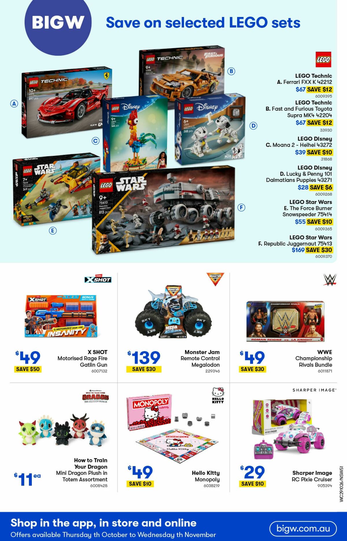 Woolworths Catalogues from 29 October