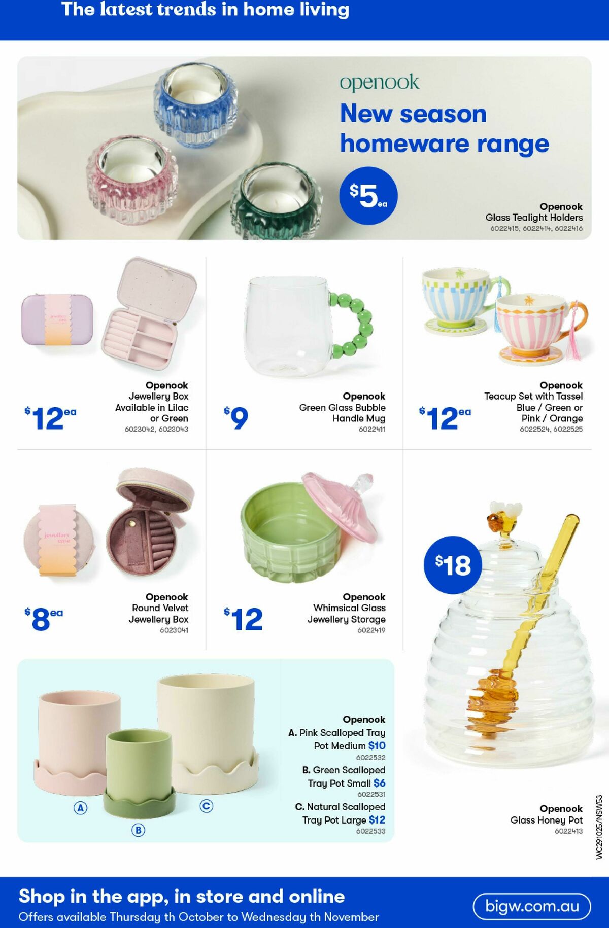 Woolworths Catalogues from 29 October