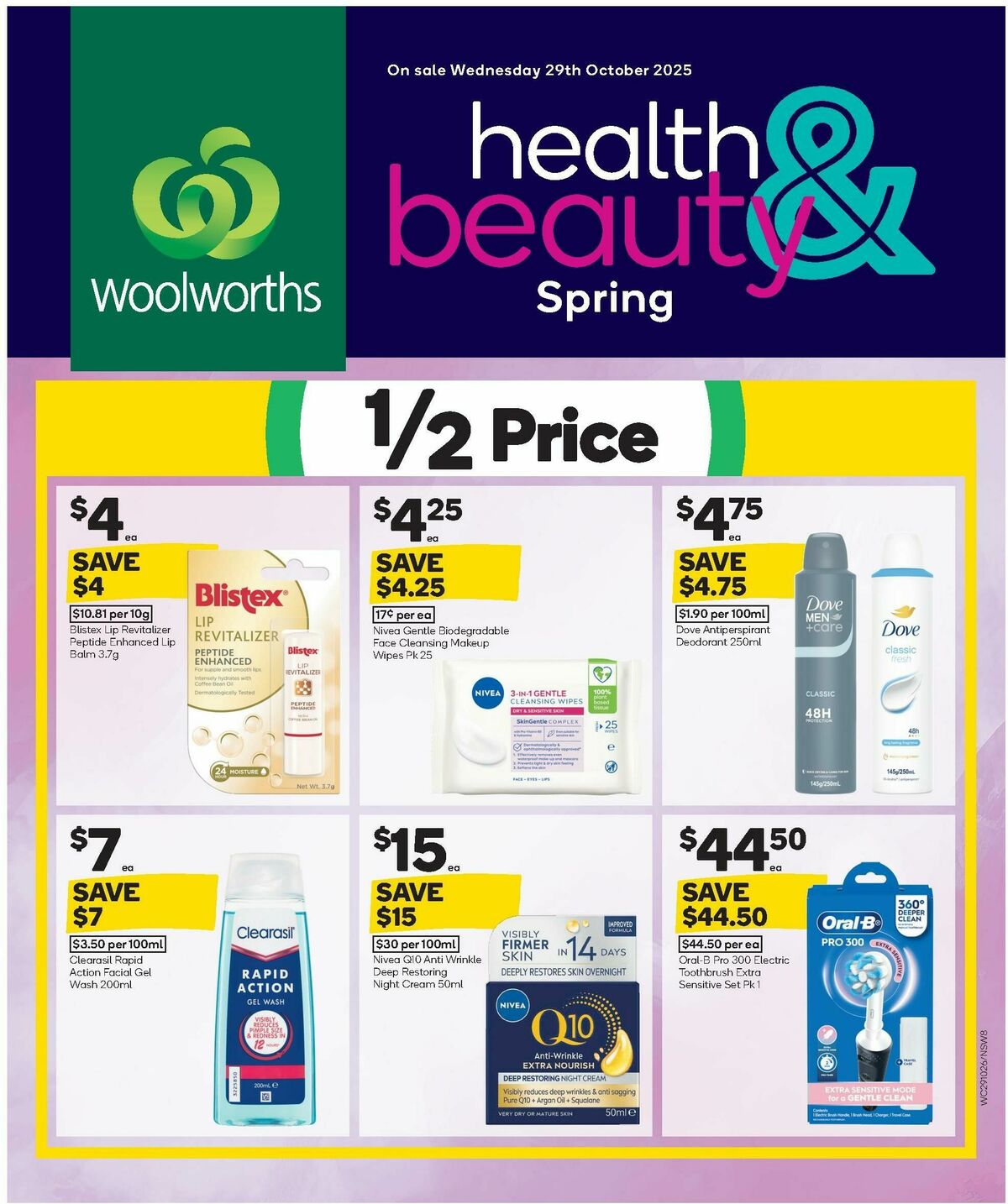 Woolworths Spring Health & Beauty Catalogues from 29 October
