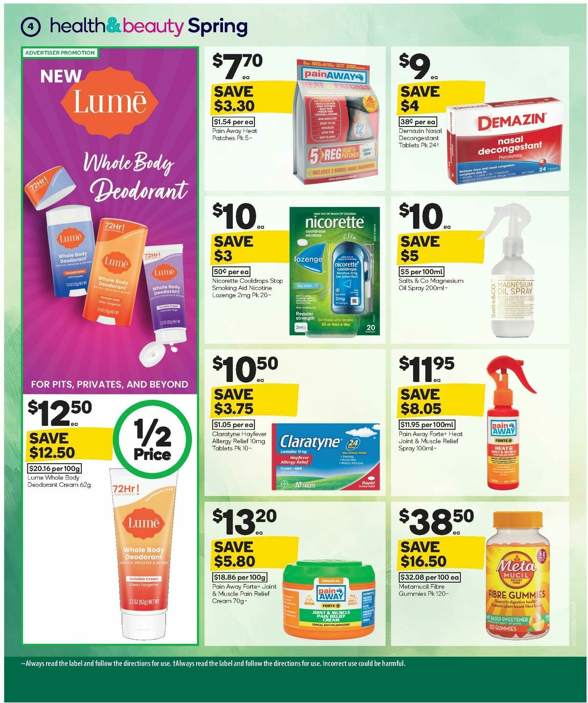 Woolworths Spring Health & Beauty Catalogues from 29 October