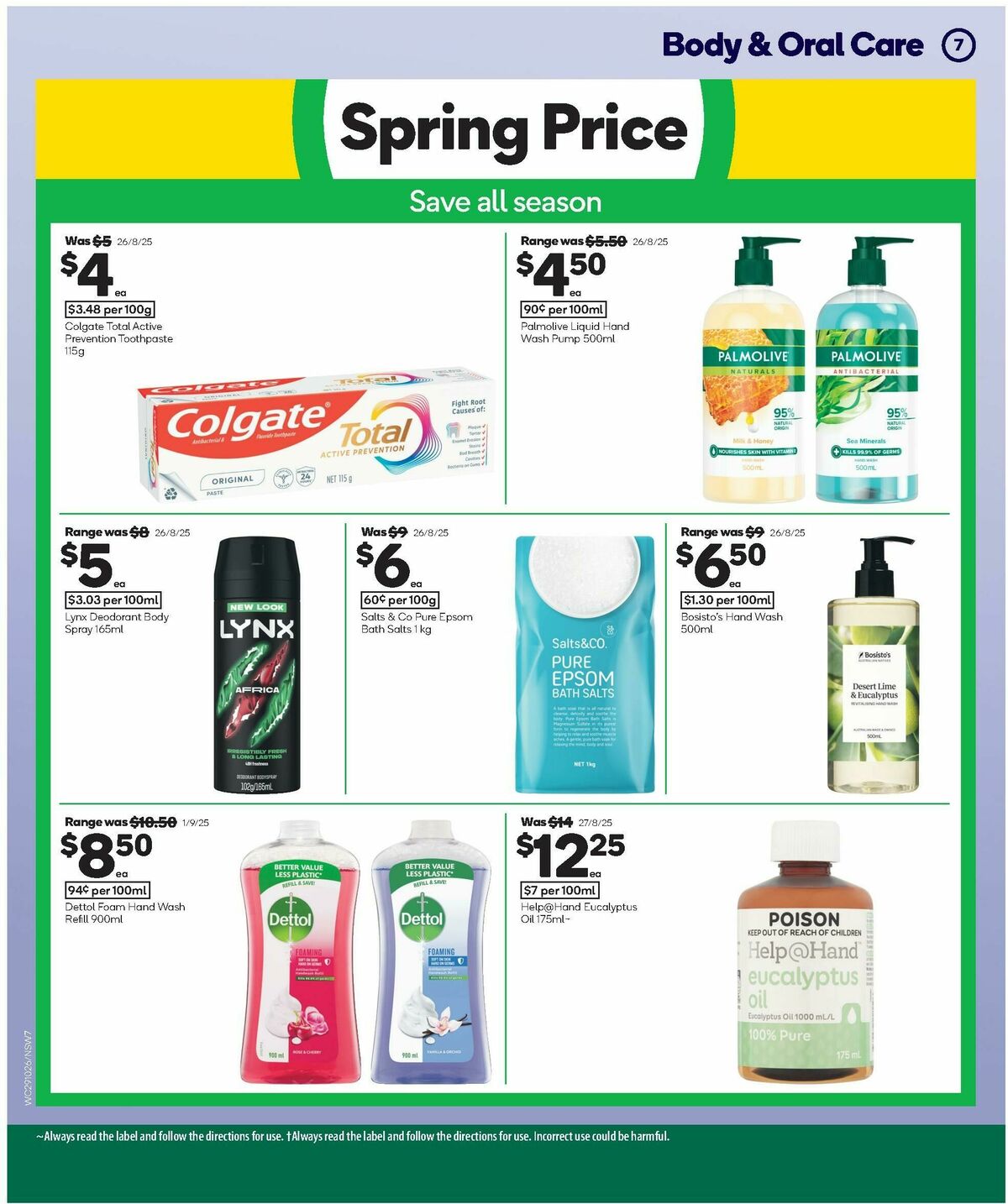 Woolworths Spring Health & Beauty Catalogues from 29 October