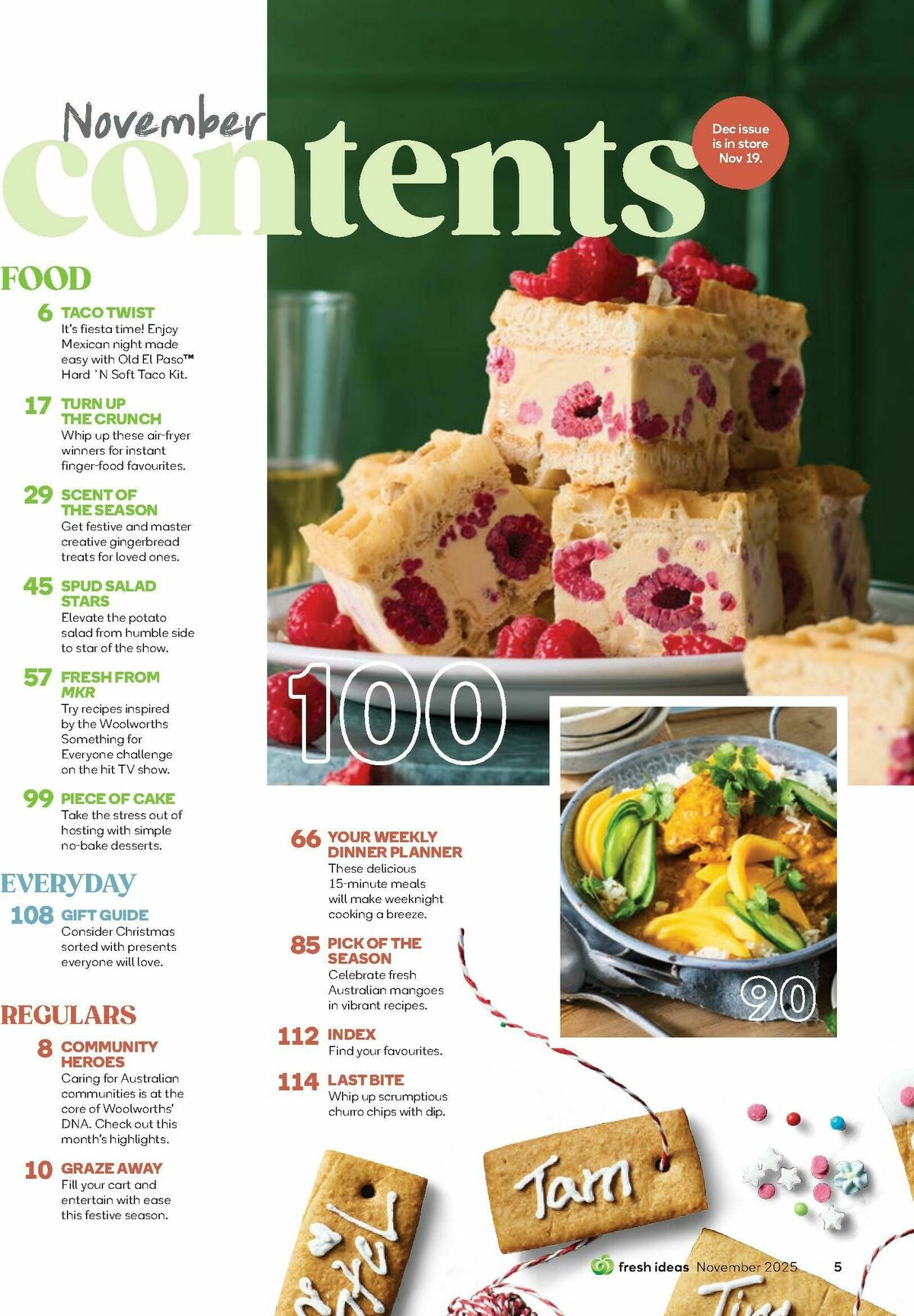 Woolworths Fresh Ideas Magazine November Catalogues from 1 November