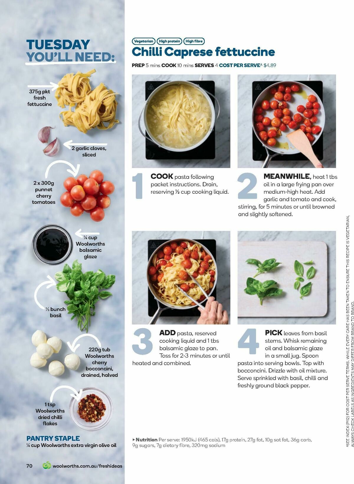 Woolworths Fresh Ideas Magazine November Catalogues from 1 November