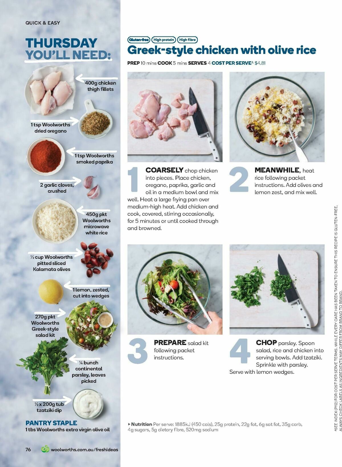 Woolworths Fresh Ideas Magazine November Catalogues from 1 November