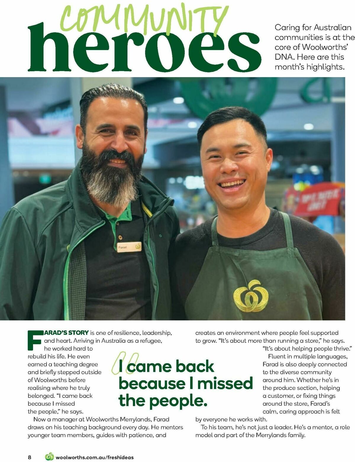 Woolworths Fresh Ideas Magazine November Catalogues from 1 November