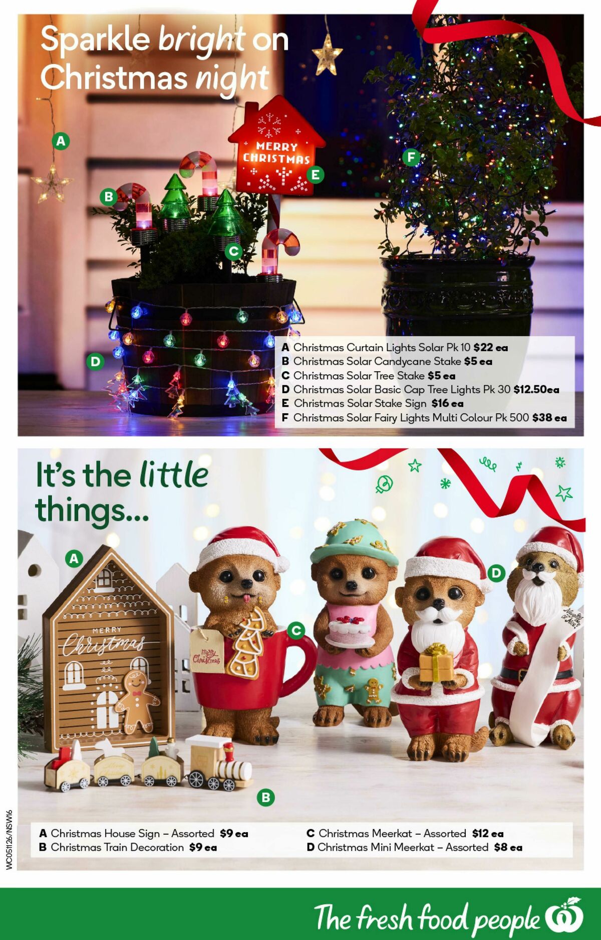Woolworths Catalogues from 5 November