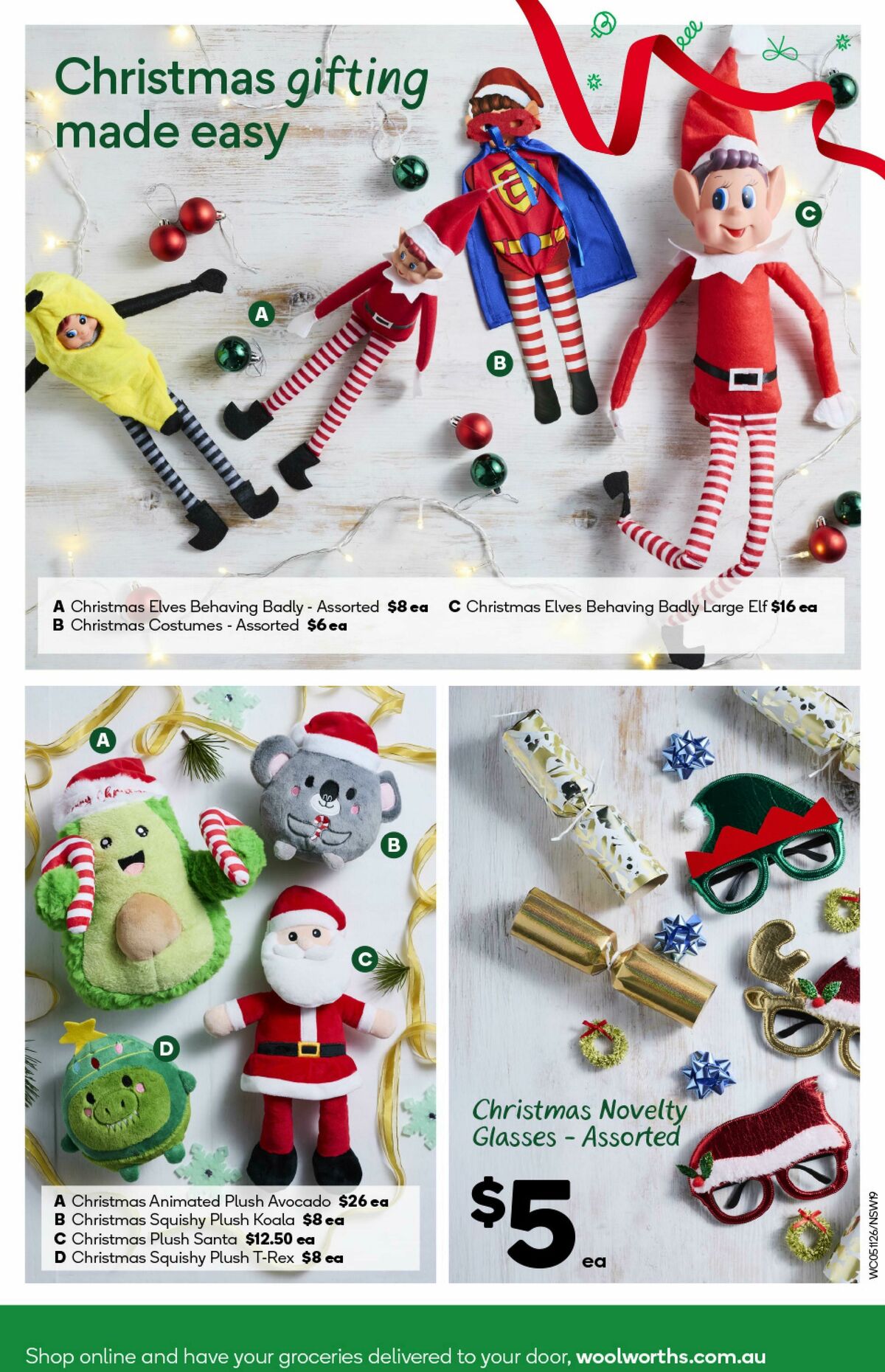 Woolworths Catalogues from 5 November