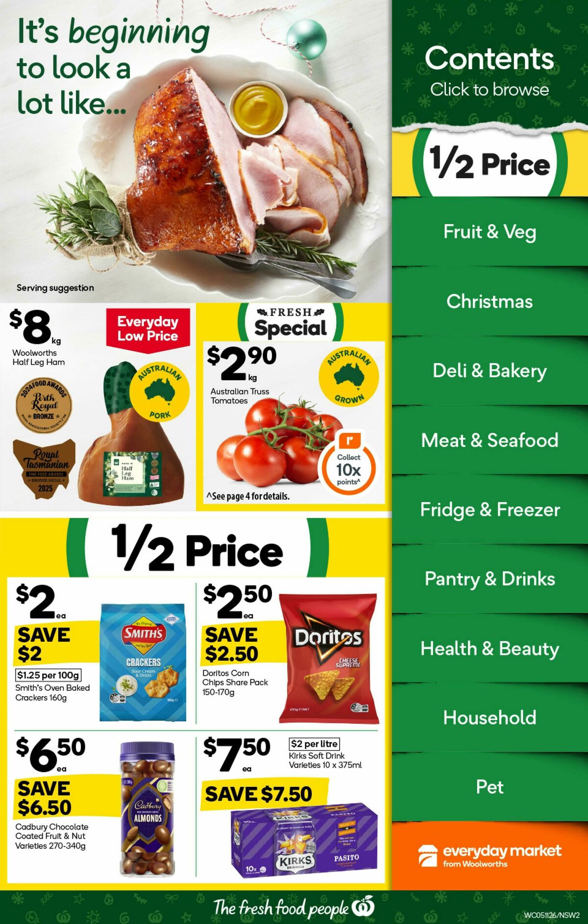 Woolworths Catalogues from 5 November