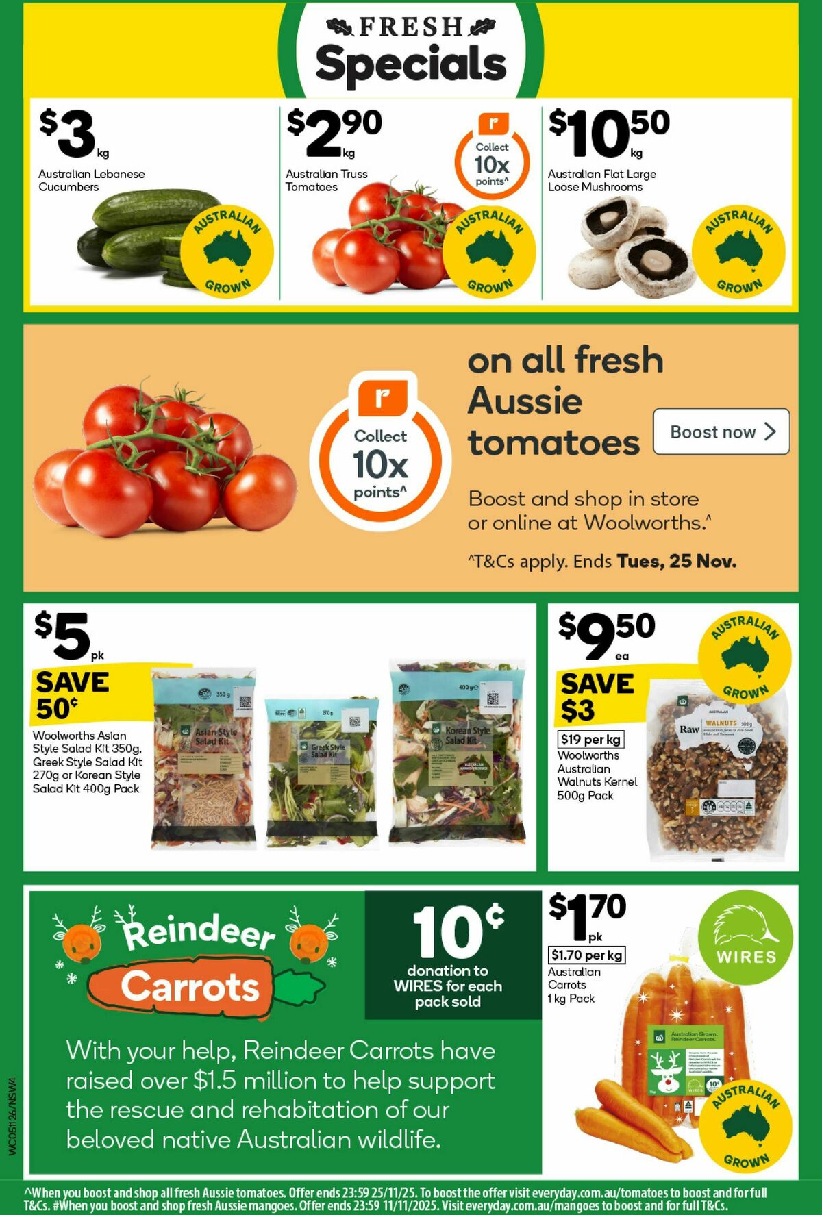 Woolworths Catalogues from 5 November