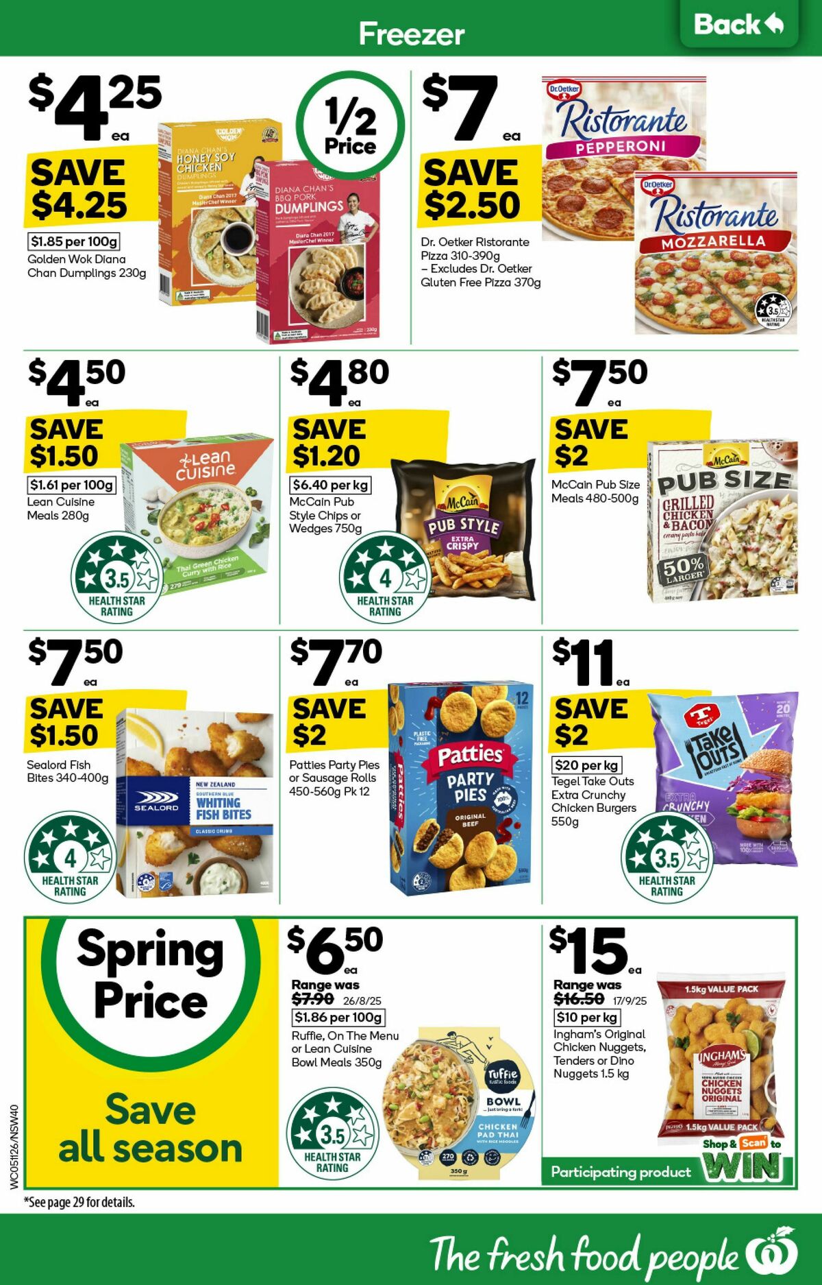 Woolworths Catalogues from 5 November