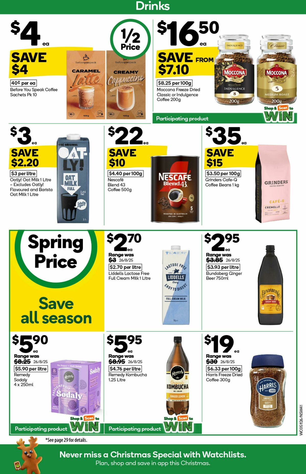 Woolworths Catalogues from 5 November