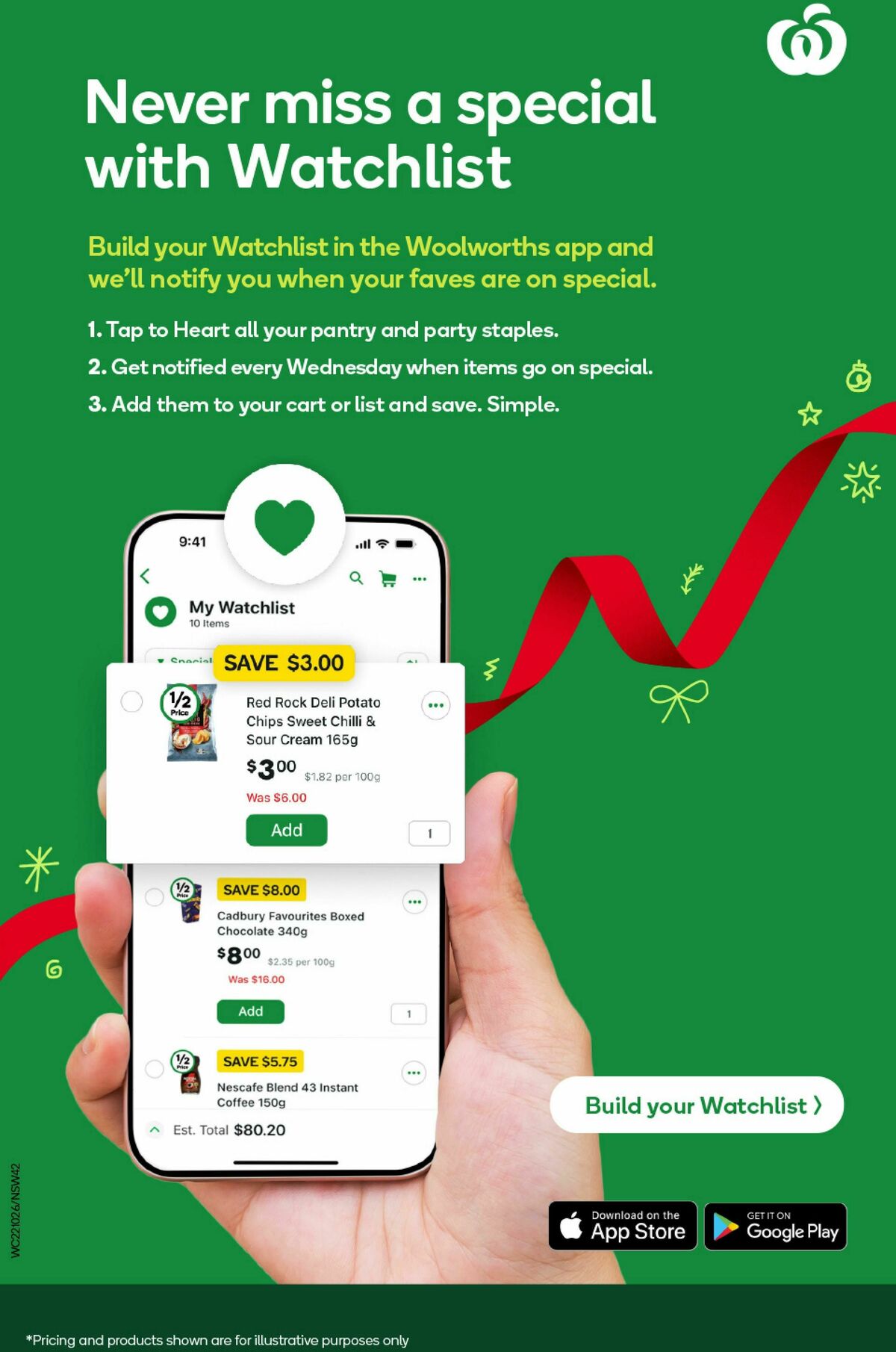 Woolworths Catalogues from 5 November