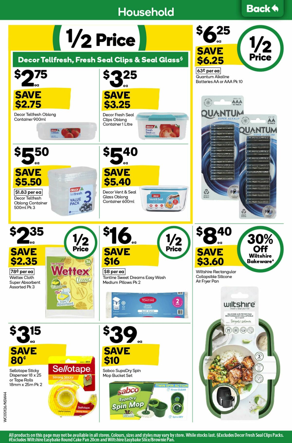 Woolworths Catalogues from 5 November