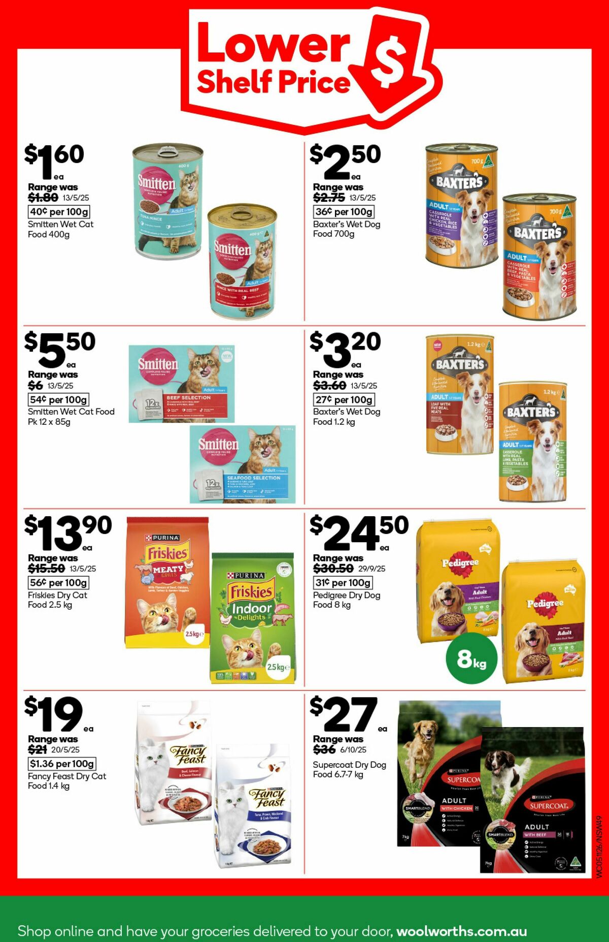 Woolworths Catalogues from 5 November